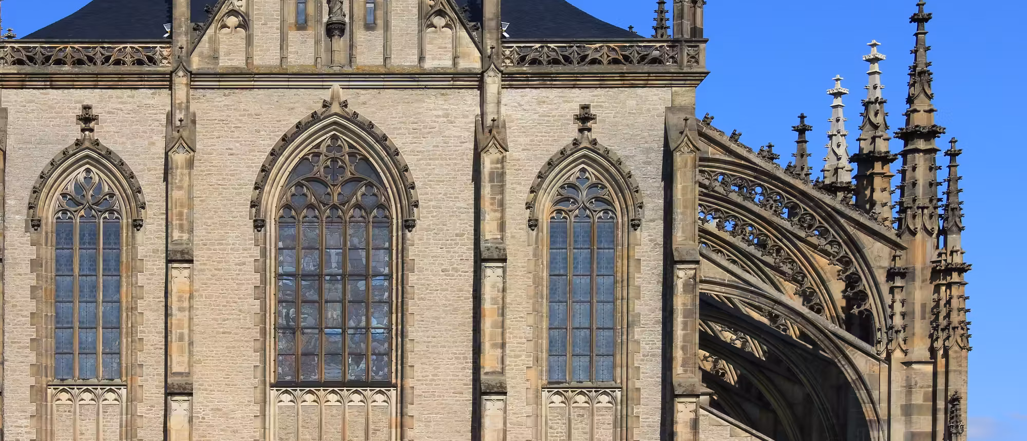 St Barbara’s Church in Kutná Hora, UNESCO site near our dark retreat